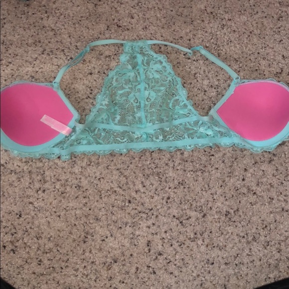 Blue PINK Racerback Bralette - Picture 3 of 4